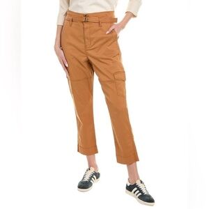 CABI Paper Bag  belted Cargo Pants in Cashew tan brown camel Size 0 style #6045